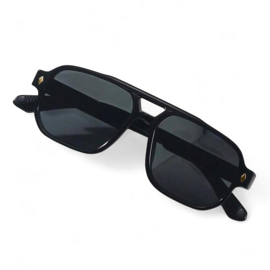 Black Tinted Pilot Sunglasses